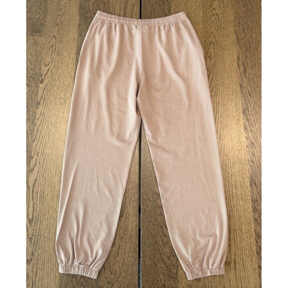 Vuori Boyfriend Sweatpants Jogger Women’s M Goldenrod Heather Tie Waist Pockets - Picture 5 of 14